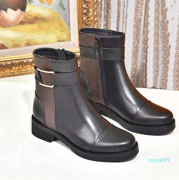 2021 women snow boot desert boot ankle boots genuine leather coarse non slip winter shoes size eu 35-41 by shoe10 03, Black
2021 women snow boot desert boot ankle boots genuine leather coarse non slip winter shoes size eu 35-41 by shoe10 03, Black