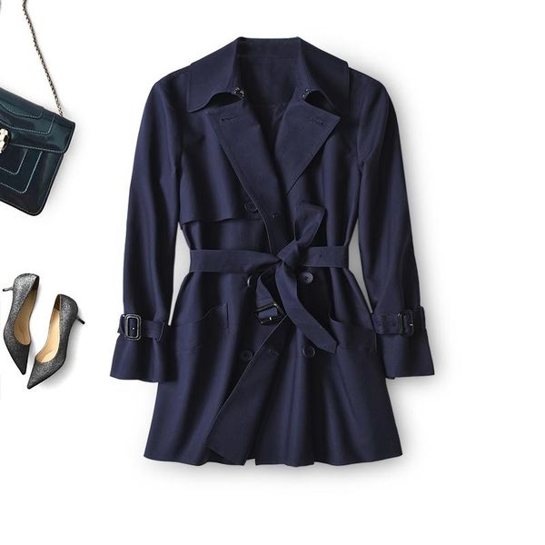women's trench coats shuchan women coat double breasted elegant fashion spring/autumn cotton adjustable waist wide-waisted, Tan;black
women's trench coats shuchan women coat double breasted elegant fashion spring/autumn cotton adjustable waist wide-waisted, Tan;black