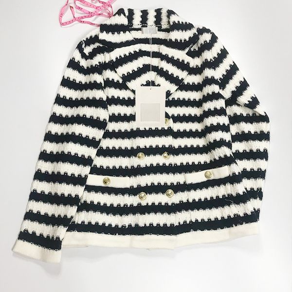 2021 Milan Style Spring Summer Brand Same Style Sweater White Striped Cardigan Print Regular Long Sleeve Women Clothes xue, White;black
2021 Milan Style Spring Summer Brand Same Style Sweater White Striped Cardigan Print Regular Long Sleeve Women Clothes xue, White;black
