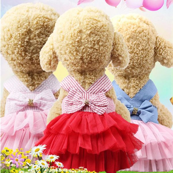 dog apparel sling dress summer pet clothes wedding skirt puppy clothing spring fashion jean stripe suspender mesh
dog apparel sling dress summer pet clothes wedding skirt puppy clothing spring fashion jean stripe suspender mesh