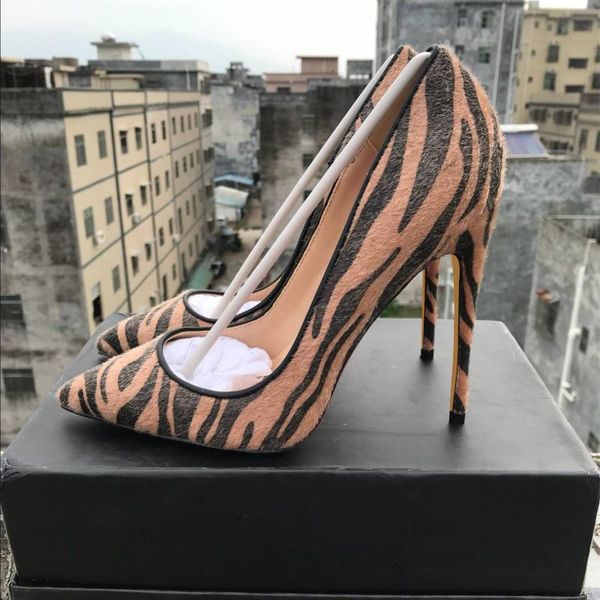 spring zebra striped horsehair pumps women leopard low cut stilettos party 8//12 cm high heels pointed toe celebrity shoes dress, Black
spring zebra striped horsehair pumps women leopard low cut stilettos party 8//12 cm high heels pointed toe celebrity shoes dress, Black