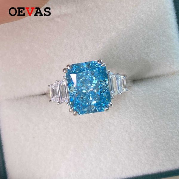 oevas 100% 925 sterling silver aquamarine wedding rings for women sparkling high carbon diamond engagement party fine jewelry, Golden;silver
oevas 100% 925 sterling silver aquamarine wedding rings for women sparkling high carbon diamond engagement party fine jewelry, Golden;silver