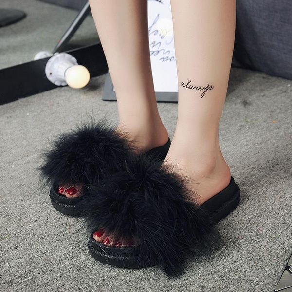 slippers summer handmade feather thick word mop with sponge sand beach slippers., Black
slippers summer handmade feather thick word mop with sponge sand beach slippers., Black