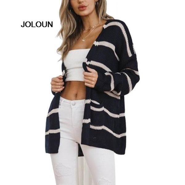 women's sweaters autumn woman clothes knitted coat cardigans sweater female korean style winter stripe trench abrigos mujer knitwear, White;black
women's sweaters autumn woman clothes knitted coat cardigans sweater female korean style winter stripe trench abrigos mujer knitwear, White;black