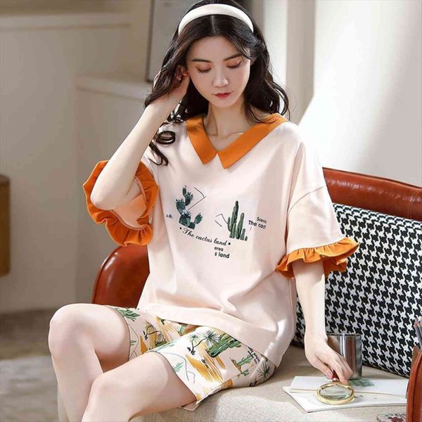 bzel pajamas cotton suit womens sleepwears home clothes floral print pijama mujer summer pyjamas femme nightwear xxxl, Black;red
bzel pajamas cotton suit womens sleepwears home clothes floral print pijama mujer summer pyjamas femme nightwear xxxl, Black;red