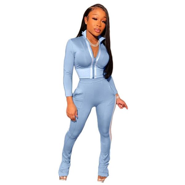 women's tracksuits two piece set tracksuit women autumn clothes 2021 reflective side strip patchwork short jacket and pants jogger suit, Gray
women's tracksuits two piece set tracksuit women autumn clothes 2021 reflective side strip patchwork short jacket and pants jogger suit, Gray