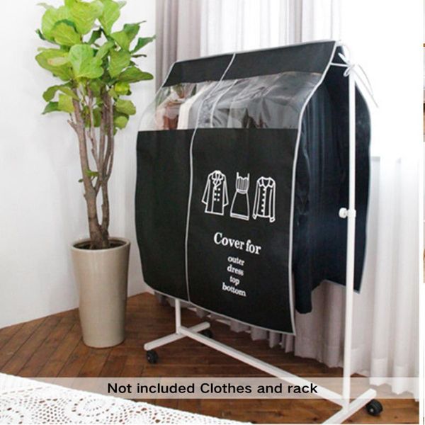clothing & wardrobe storage closet organizer clothes dust cover non-woven case garment protector hanging coat suit pouch dress hanger transp
clothing & wardrobe storage closet organizer clothes dust cover non-woven case garment protector hanging coat suit pouch dress hanger transp