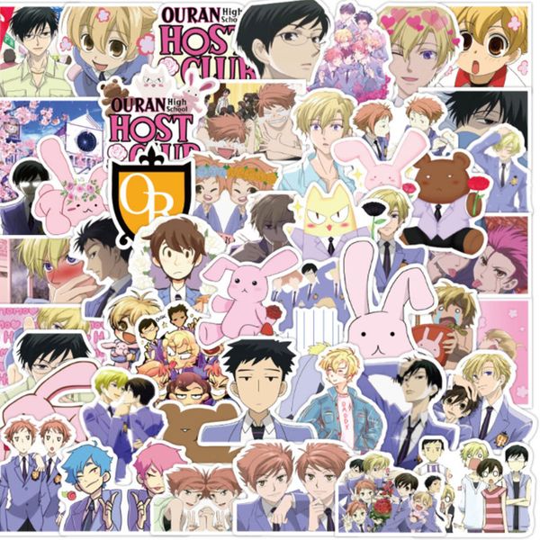 50 pcs japanese anime ouran high school graffiti waterproof skateboard travel suitcase phone lapluggage stickers cute kids
50 pcs japanese anime ouran high school graffiti waterproof skateboard travel suitcase phone lapluggage stickers cute kids