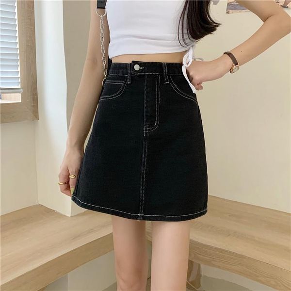 skirts spring and summer 2021 a-line skirt hong kong-style retro denim high waist thin black short
skirts spring and summer 2021 a-line skirt hong kong-style retro denim high waist thin black short
