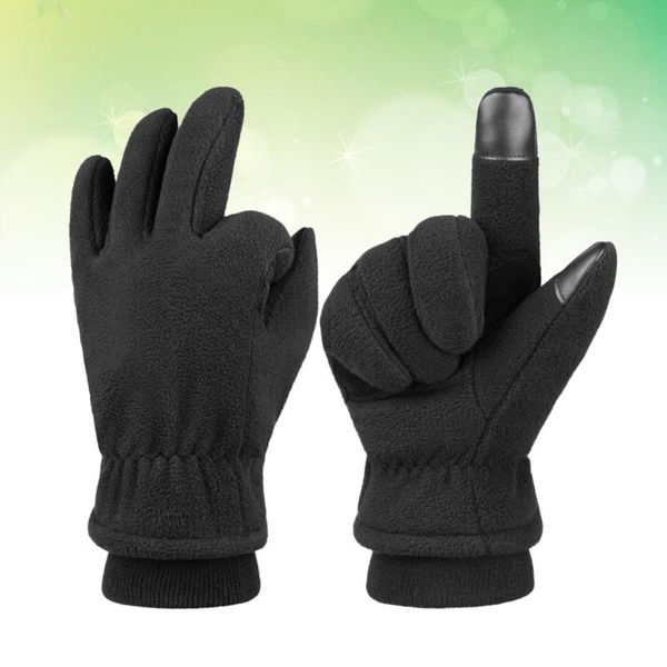 cycling gloves 1 pair warm touch screen winter running climbing outdoor sports thicken windproof (black )
cycling gloves 1 pair warm touch screen winter running climbing outdoor sports thicken windproof (black )