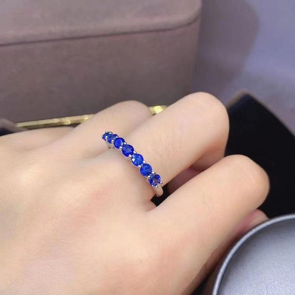 elegant gift for anniversary most real and natural sapphire rings 925 sterling silver fine jewelry cluster, Golden;silver
elegant gift for anniversary most real and natural sapphire rings 925 sterling silver fine jewelry cluster, Golden;silver