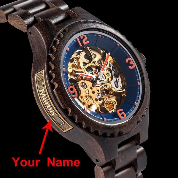 man's automatic machinery watches wood waterproof men watch customized engrave special creativity chirstmas gift wristwatches, Slivery;brown
man's automatic machinery watches wood waterproof men watch customized engrave special creativity chirstmas gift wristwatches, Slivery;brown