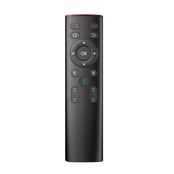 2.4g voice remote control replacement smart tv network setbox infrared learning for android device controlers
2.4g voice remote control replacement smart tv network setbox infrared learning for android device controlers