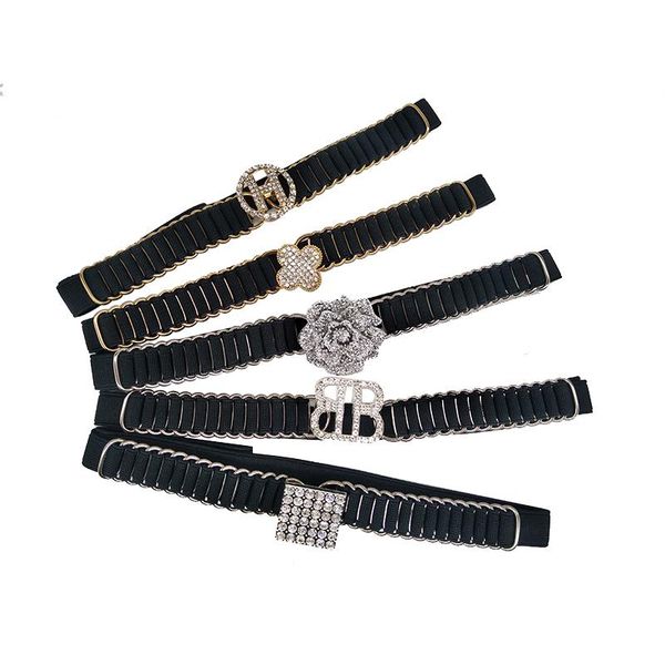 belts elastic women thin belt lovely crystal flower buckle stretch waist cummerbunds, Black;brown
belts elastic women thin belt lovely crystal flower buckle stretch waist cummerbunds, Black;brown