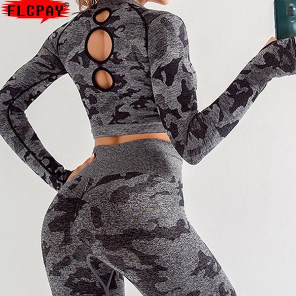 yoga outfit seamless 3pcs set women workout sportswear gym clothing fitness long sleeve crop high waist leggings sport bra suits
yoga outfit seamless 3pcs set women workout sportswear gym clothing fitness long sleeve crop high waist leggings sport bra suits