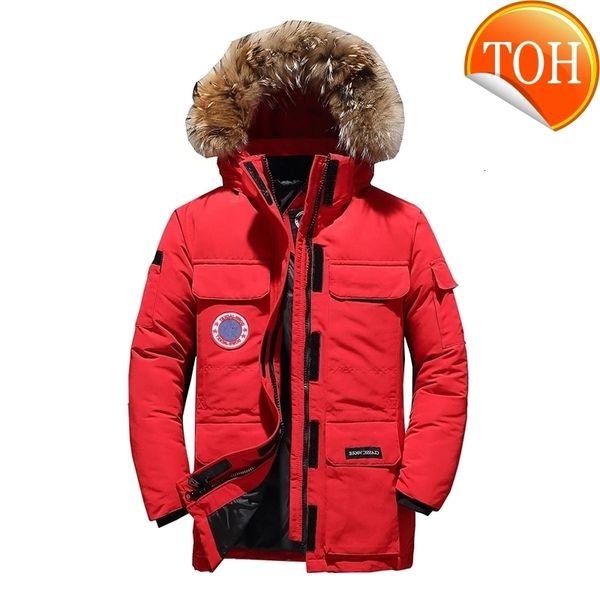 90%down jackets men winter jacket fashion thick warm parkas fur white duck coats casual man waterproof 165, Black
90%down jackets men winter jacket fashion thick warm parkas fur white duck coats casual man waterproof 165, Black