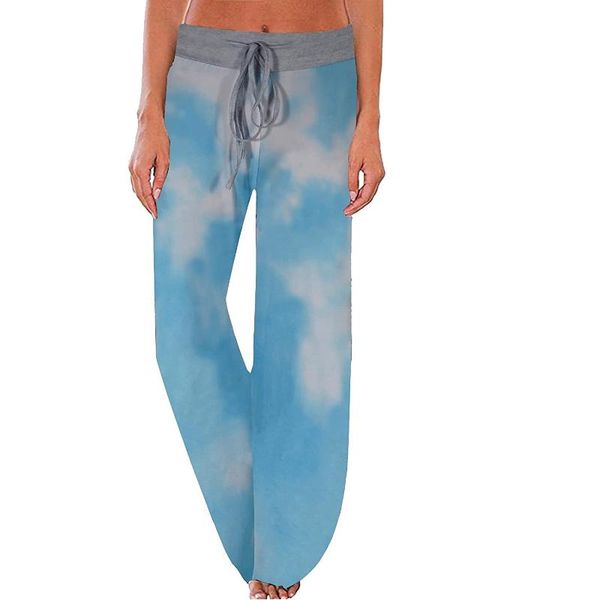 women's leggings fashion women comfy print leggins stretch drawstring 2021 palazzo lounge wide leg pant pantalon pour femme, Black
women's leggings fashion women comfy print leggins stretch drawstring 2021 palazzo lounge wide leg pant pantalon pour femme, Black