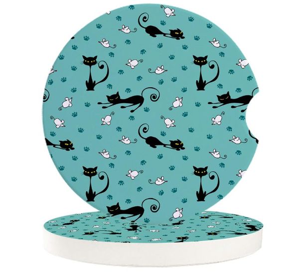 table runner ceramic stone round car coasters set cartoon black cat mouse mug tea cup cold drinks mat decoration
table runner ceramic stone round car coasters set cartoon black cat mouse mug tea cup cold drinks mat decoration
