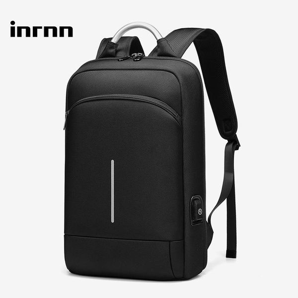backpack inrnn thin business men 15.6 inch lapbackpacks office work mens waterproof male back pack usb charging bag
backpack inrnn thin business men 15.6 inch lapbackpacks office work mens waterproof male back pack usb charging bag