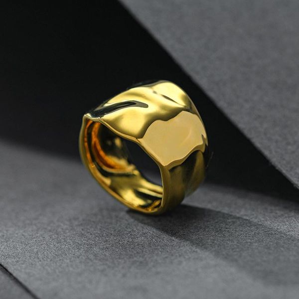 wedding rings vintage punk golden big rrng for women fashion irregular hammer texture hyperbole luxury ring party jewelry accessories, Slivery;golden
wedding rings vintage punk golden big rrng for women fashion irregular hammer texture hyperbole luxury ring party jewelry accessories, Slivery;golden