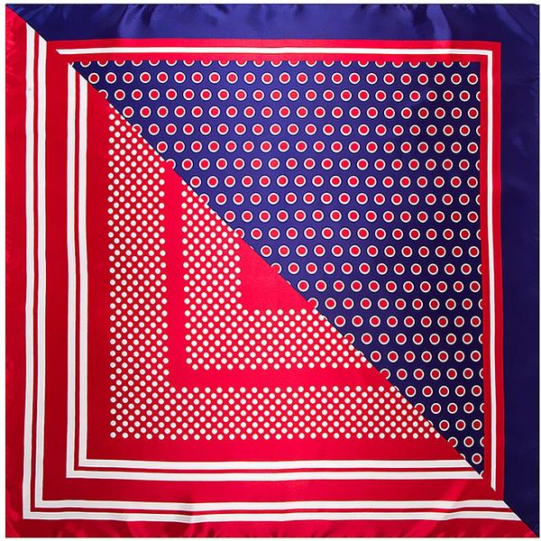 scarves polka dot pattern 90cm silk scarf ladies luxury handkerchief summer beach shawl sunscreen youth, Blue;gray
scarves polka dot pattern 90cm silk scarf ladies luxury handkerchief summer beach shawl sunscreen youth, Blue;gray