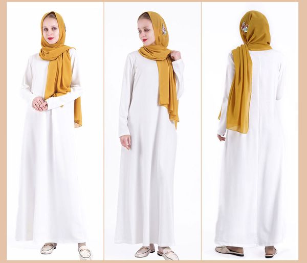 plain muslim dress women abaya turkey solid color long hijab dress caftan islamic clothing vestido de mujer robe longue femme, Red
plain muslim dress women abaya turkey solid color long hijab dress caftan islamic clothing vestido de mujer robe longue femme, Red