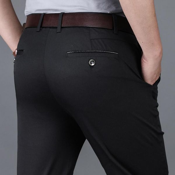 men's pants pant trousers casual classic mens motorcycle luxury straight 2021 business length man clothing men, Black
men's pants pant trousers casual classic mens motorcycle luxury straight 2021 business length man clothing men, Black