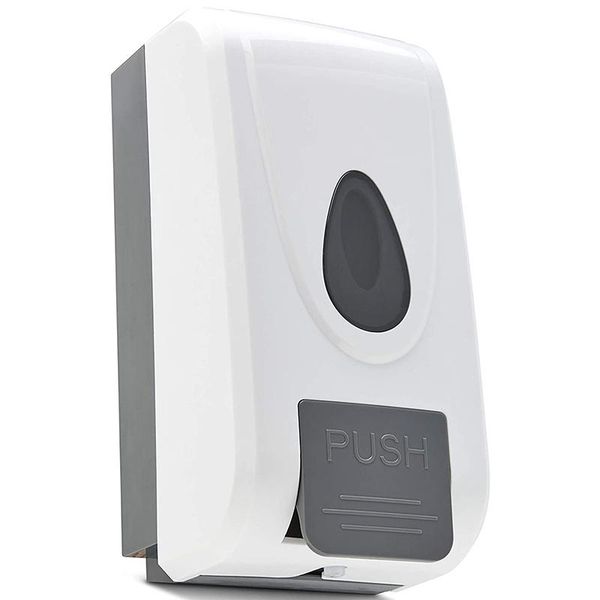 manual soap and hand dispenser for commercial or residential use. good soap, lotion, gel, wall mounted, 1000ml liquid
manual soap and hand dispenser for commercial or residential use. good soap, lotion, gel, wall mounted, 1000ml liquid