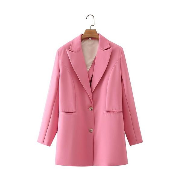 women's suits & blazers zxqj women 2021 fashion pocket back irregular lacing blazer retro long sleeve single-breastedwomen's outer, White;black
women's suits & blazers zxqj women 2021 fashion pocket back irregular lacing blazer retro long sleeve single-breastedwomen's outer, White;black