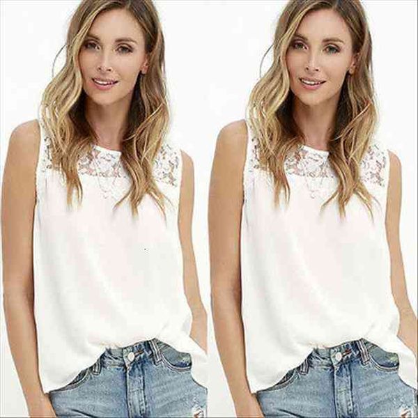 fashion summer vest womens shirt sleeveless floral casual tank, White 
fashion summer vest womens shirt sleeveless floral casual tank, White