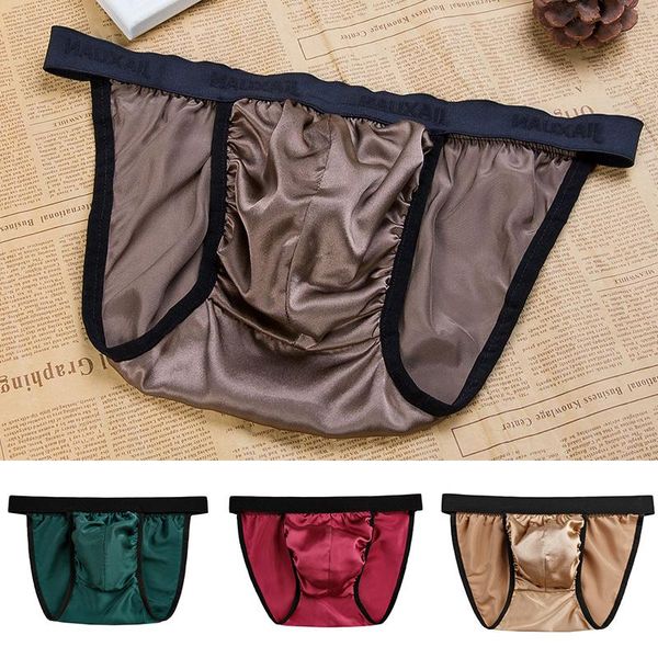 underpants silk mens briefs low waist underwear ultrathin breathable exciting convex bag trunks youth fashion, Black;white
underpants silk mens briefs low waist underwear ultrathin breathable exciting convex bag trunks youth fashion, Black;white