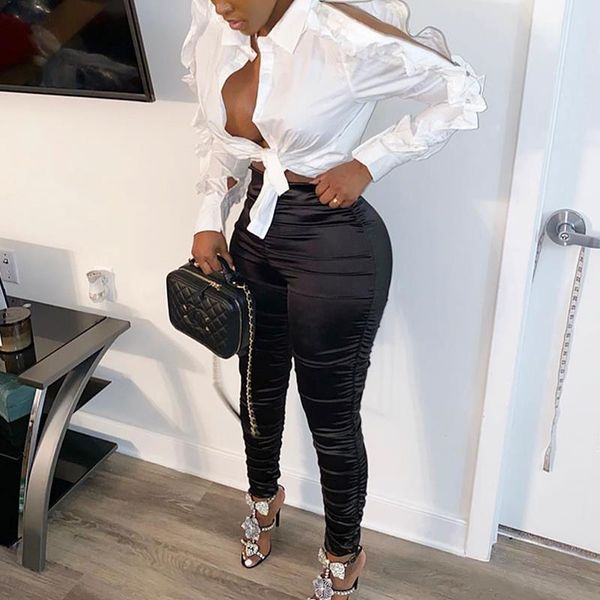 ruffle stand collar sleeve womens shirt turn down casual zipper blusas streetwear white ladies clothes sj5611v
ruffle stand collar sleeve womens shirt turn down casual zipper blusas streetwear white ladies clothes sj5611v