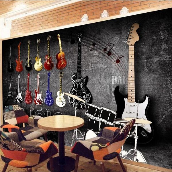 wallpapers custom large wall painter american retro vintage rock music instrument brick european background wallpaper
wallpapers custom large wall painter american retro vintage rock music instrument brick european background wallpaper