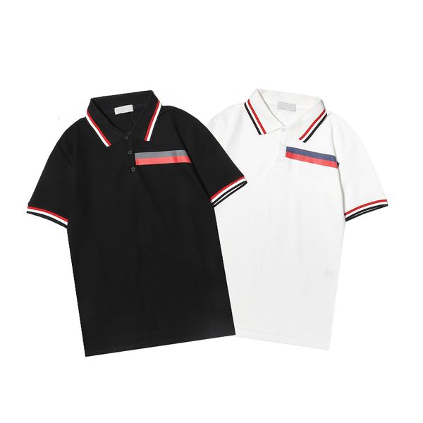 men s polo t shirt summer mens designers t shirts polo stand collar fashion casual brand polos 210422v, White;black
men s polo t shirt summer mens designers t shirts polo stand collar fashion casual brand polos 210422v, White;black