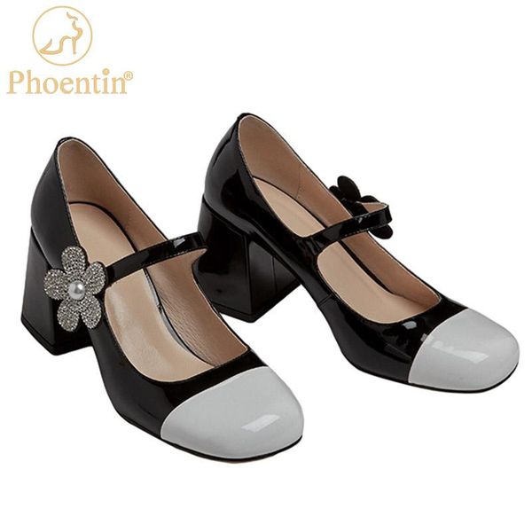 dress shoes phoentin lolita ladies heels white mixed black flower hook & loop mary jane cross strap woman ft1333
dress shoes phoentin lolita ladies heels white mixed black flower hook & loop mary jane cross strap woman ft1333