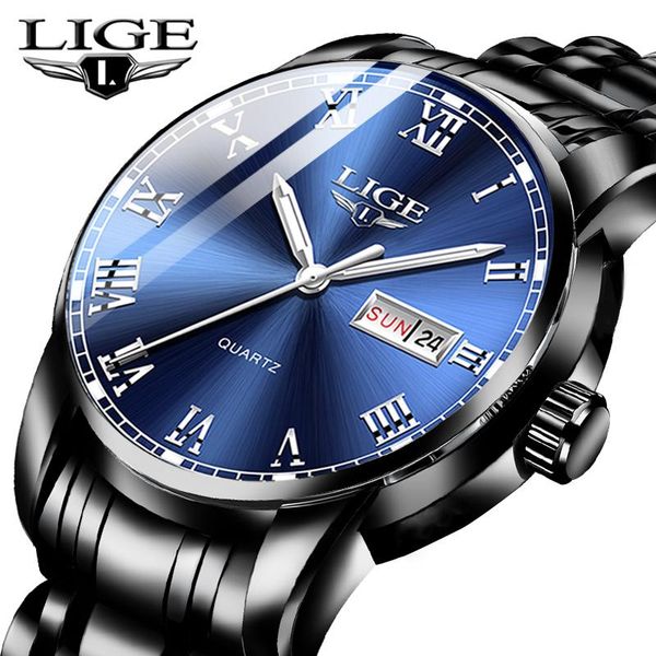 wristwatches 2021 watches men lige brand fashion chronograph male stainless steel waterproof business wristwatch relogio masculino, Slivery;brown
wristwatches 2021 watches men lige brand fashion chronograph male stainless steel waterproof business wristwatch relogio masculino, Slivery;brown