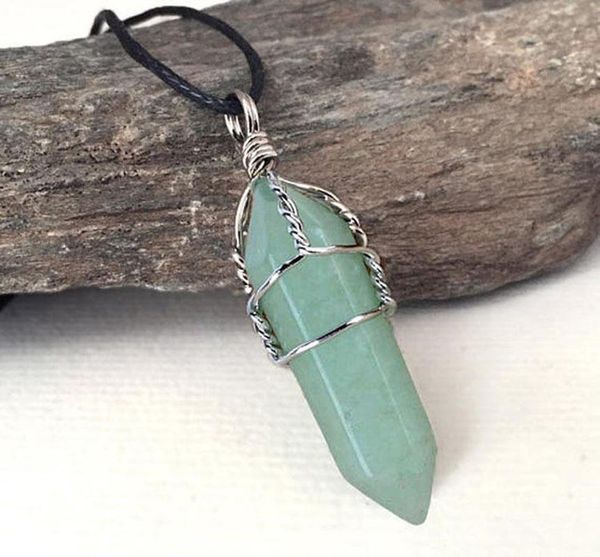 chains natural stone pendant wire wrap hexagonal quartz hexagon crystal necklace for women trendy bohemian female jewelry, Silver
chains natural stone pendant wire wrap hexagonal quartz hexagon crystal necklace for women trendy bohemian female jewelry, Silver