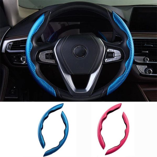 steering wheel covers 1 pair carbon fiber style non-slip cover blue pink for trim automobiles accessories interior parts
steering wheel covers 1 pair carbon fiber style non-slip cover blue pink for trim automobiles accessories interior parts