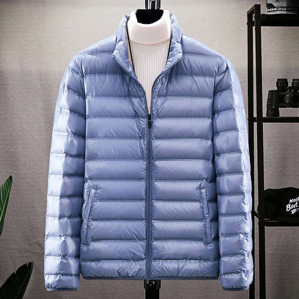 & parkas men's stand collar down short autumn and winter warm lightweight large sports jacket trend 70vr, Black
& parkas men's stand collar down short autumn and winter warm lightweight large sports jacket trend 70vr, Black