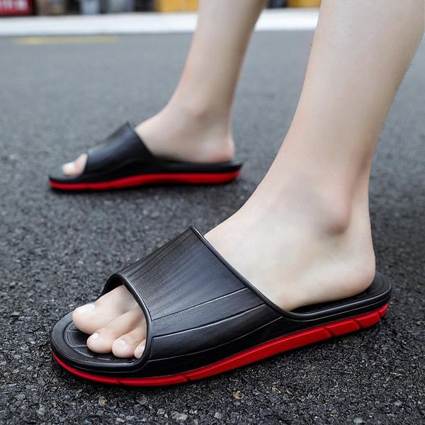 slippers men's summer slides breathable cool beach fish mouth flip flops men sandals lightweight plus size 39-51, Black
slippers men's summer slides breathable cool beach fish mouth flip flops men sandals lightweight plus size 39-51, Black