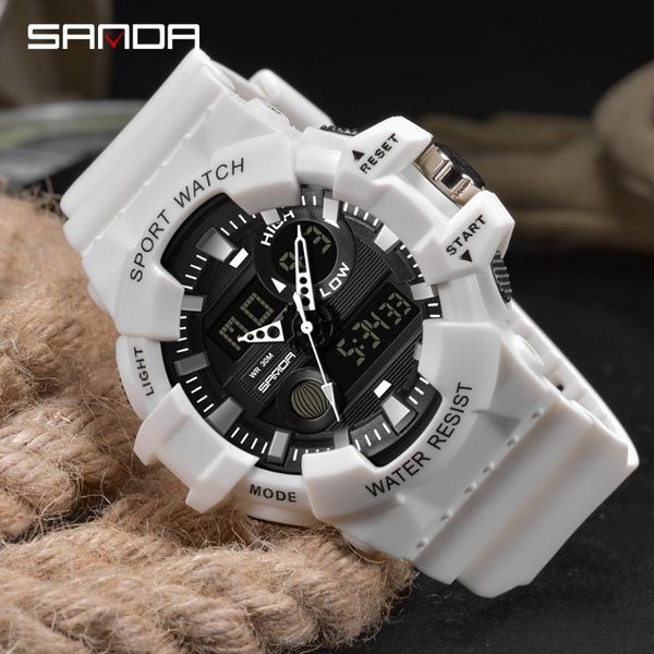 wristwatches sanda men fashion waterproof satch analog led quartz watch mens sport watches casual digital clock male relogio masculino, Slivery;brown
wristwatches sanda men fashion waterproof satch analog led quartz watch mens sport watches casual digital clock male relogio masculino, Slivery;brown