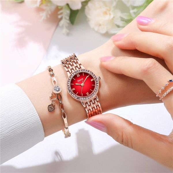 wristwatches fashion simple star diamond inlaid watch ladies quartz versatile 2021 women watches bracelet jewelry, Slivery;brown
wristwatches fashion simple star diamond inlaid watch ladies quartz versatile 2021 women watches bracelet jewelry, Slivery;brown