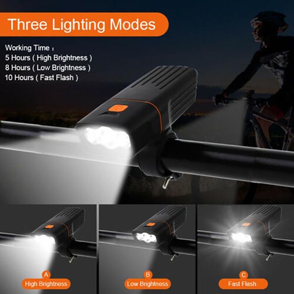 bike lights led light 1000lmusb charging safety warning headlight front and rear tail outdoor equipment
bike lights led light 1000lmusb charging safety warning headlight front and rear tail outdoor equipment