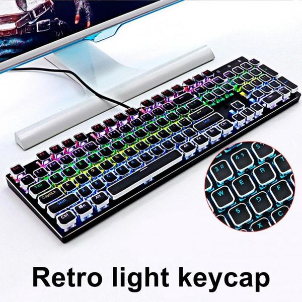 keyboards 104pcs backlight key caps replacement tool for cross shaft mechanical keyboard
keyboards 104pcs backlight key caps replacement tool for cross shaft mechanical keyboard