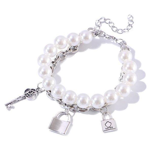 link, chain simple act the role of imitation pearl temperament street hand small public hip hop tide, Black
link, chain simple act the role of imitation pearl temperament street hand small public hip hop tide, Black