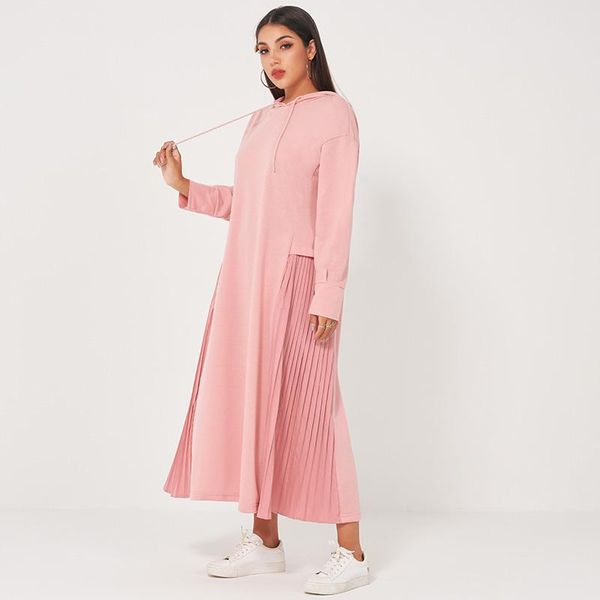 casual dresses product ladies fashion college style pullover hooded loose pleated stitching solid color mid-length sweater dress, Black;gray
casual dresses product ladies fashion college style pullover hooded loose pleated stitching solid color mid-length sweater dress, Black;gray