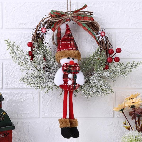 christmas decorations creative wreath santa claus snowman elk rattan ring pendant handcrafted ornament decor
christmas decorations creative wreath santa claus snowman elk rattan ring pendant handcrafted ornament decor