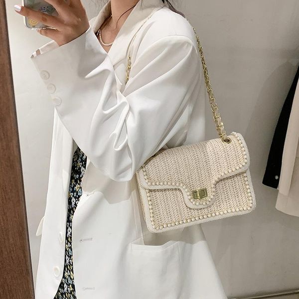 evening bags designer pearl chain crossbody for women straw weave square shoulder bag bohemian beach handbags women's
evening bags designer pearl chain crossbody for women straw weave square shoulder bag bohemian beach handbags women's