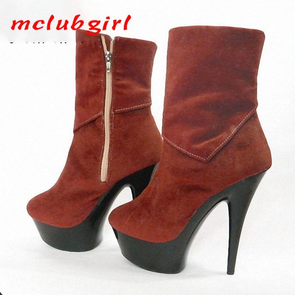 mclubgirl women platfrom boots 15cm black bottom super high heel suede high boots flanging velvet boots lyp 210507
mclubgirl women platfrom boots 15cm black bottom super high heel suede high boots flanging velvet boots lyp 210507