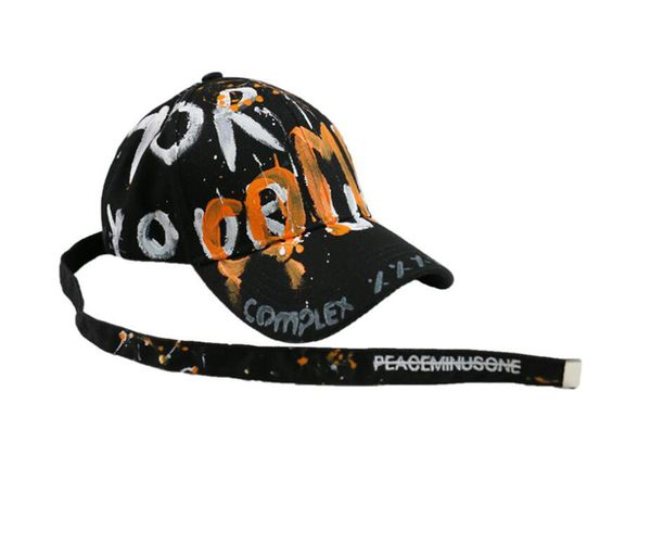 europe style printed men's baseball caps four season white graffiti five-pointed hand made long strap couple hats black, Blue;gray
europe style printed men's baseball caps four season white graffiti five-pointed hand made long strap couple hats black, Blue;gray